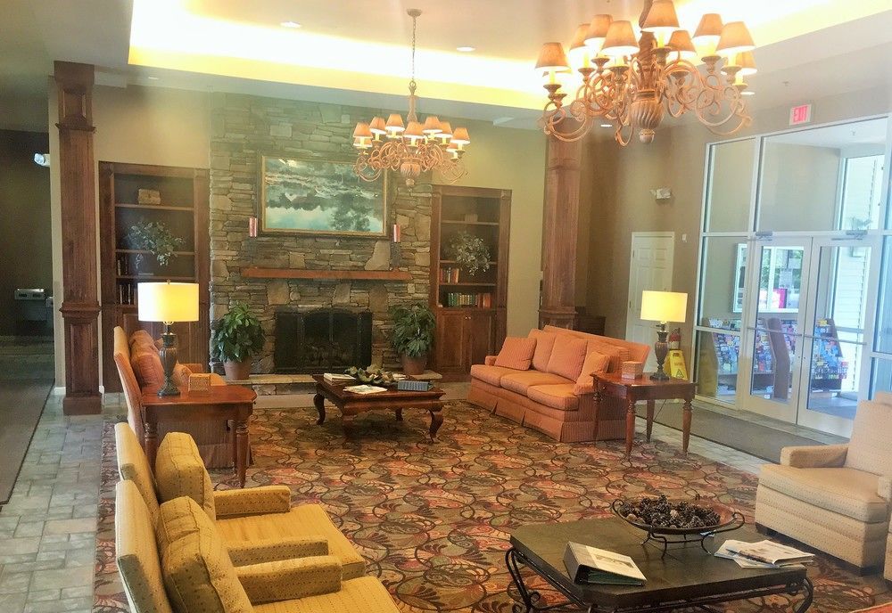 Vacation Village In The Berkshires Hancock Dış mekan fotoğraf The lobby of the new building